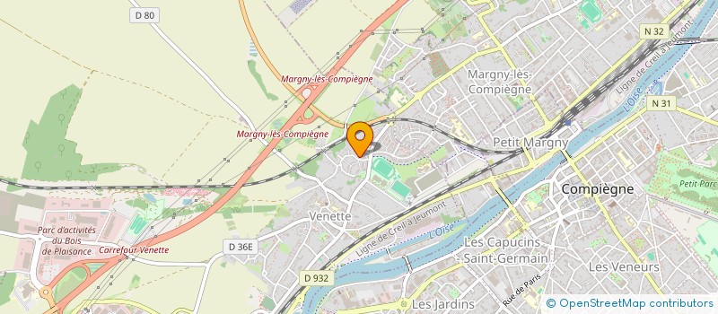 localisation de l'entreprise MADAME NOEMIE RUDENT  VENETTE