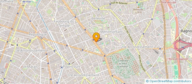 localisation de l'entreprise MADAME NOEMIE SAINTE-MARIE  PARIS