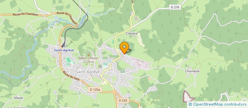 localisation de l'entreprise MADAME NOEMIE SALQUE  SAINT-AGREVE