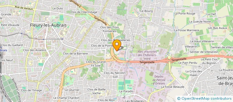 localisation de l'entreprise MADAME NOEMIE SANCHEZ à ORLEANS