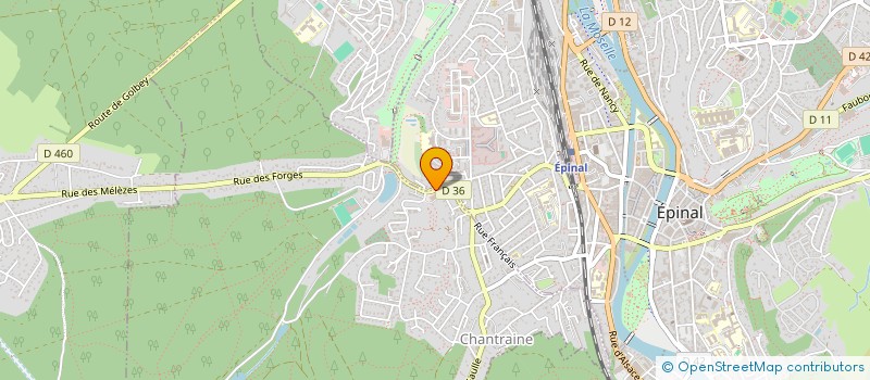 localisation de l'entreprise MADAME NOEMIE SANNER  CHANTRAINE