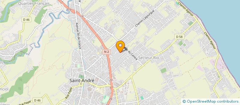 localisation de l'entreprise MADAME NOEMIE SAUTRON à SAINT-ANDRE