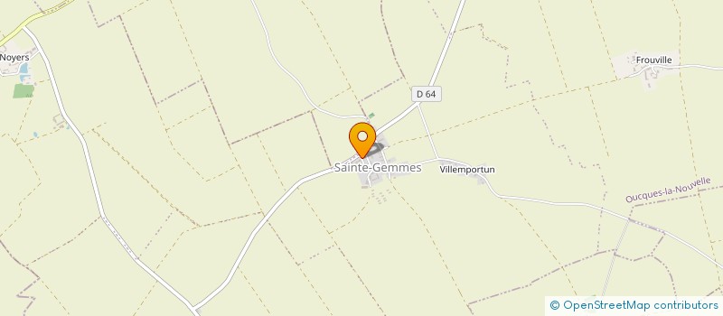 localisation de l'entreprise MADAME NOEMIE SAUVAGE  OUCQUES LA NOUVELLE