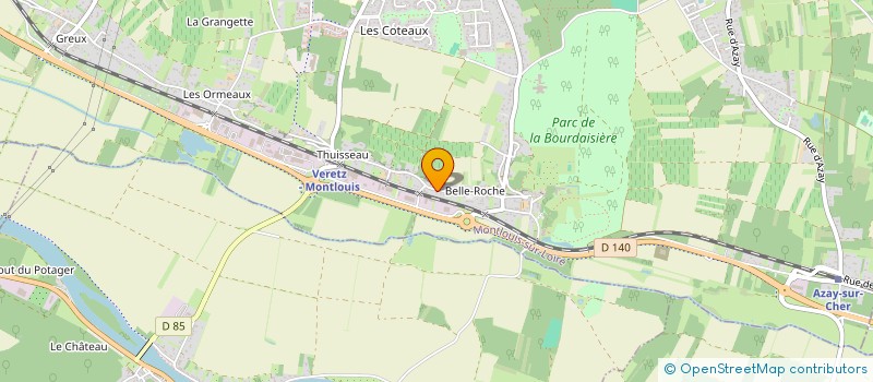 localisation de l'entreprise MADAME NOEMIE SAVIGNARD  MONTLOUIS-SUR-LOIRE