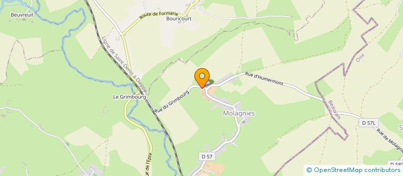 localisation de l'entreprise MADAME NOEMIE SCELLIER  MOLAGNIES