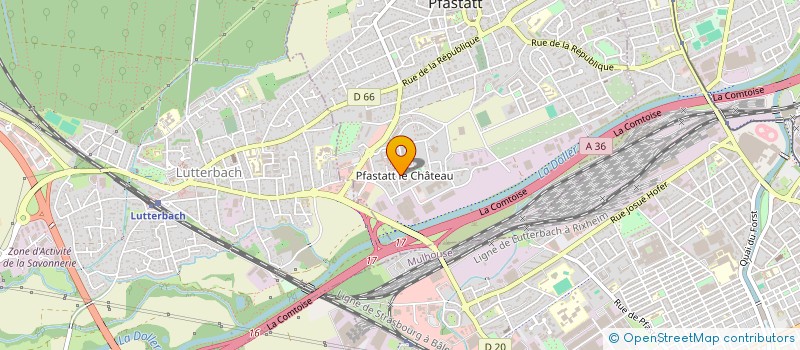 localisation de l'entreprise MADAME NOEMIE SCHURRER à PFASTATT