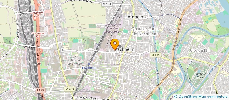 localisation de l'entreprise MADAME NOEMIE SCHWEYCKART  BISCHHEIM