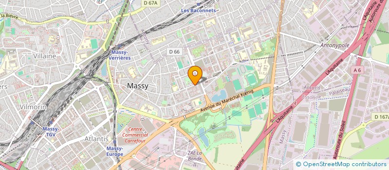 localisation de l'entreprise MADAME NOEMIE SELAQUET à MASSY