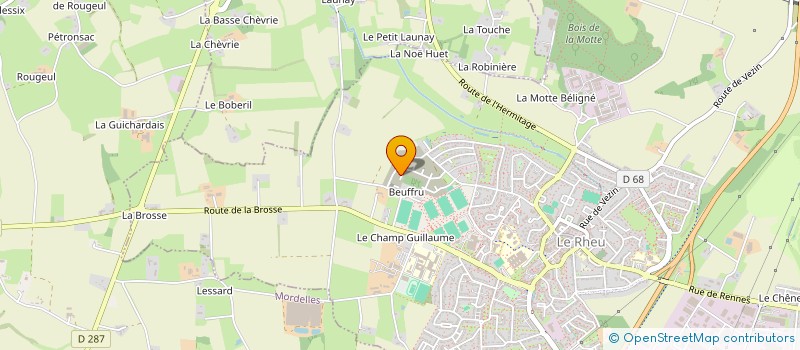 localisation de l'entreprise MADAME NOEMIE SELVA  LE RHEU