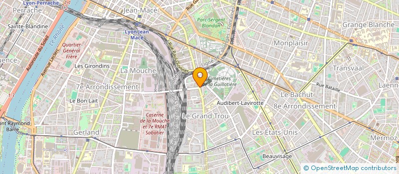 localisation de l'entreprise MADAME NOEMIE SEVA  LYON