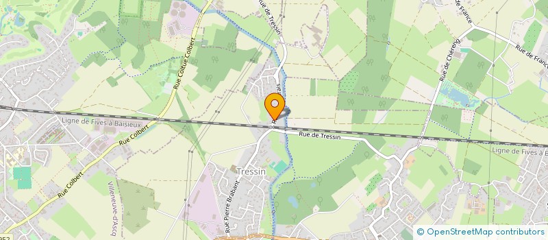 localisation de l'entreprise MADAME NOEMIE SEYS  TRESSIN