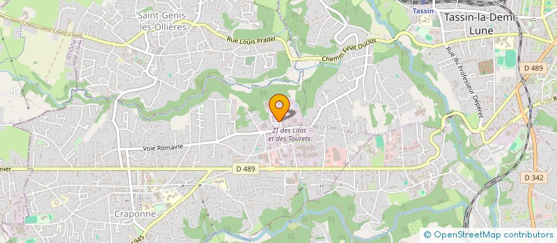 localisation de l'entreprise MADAME NOEMIE SEYSSEL  CRAPONNE