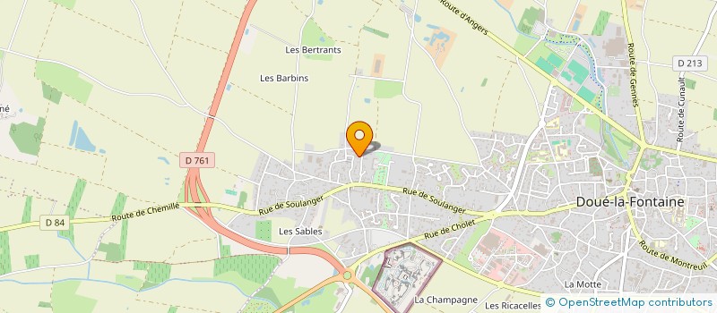localisation de l'entreprise MADAME NOEMIE SIMONNET à DOUE-EN-ANJOU