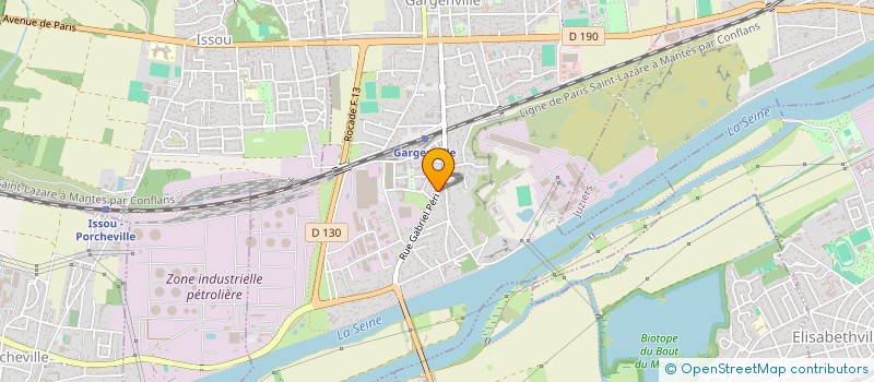 localisation de l'entreprise MADAME NOEMIE SITBON  GARGENVILLE