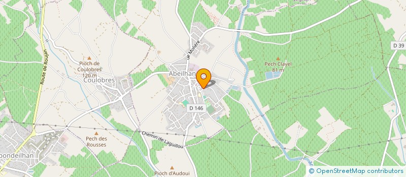 localisation de l'entreprise MADAME NOEMIE SORIANO  ABEILHAN