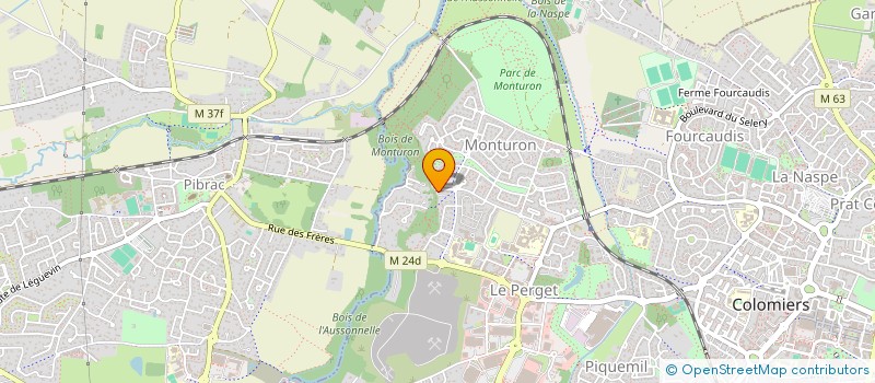 localisation de l'entreprise MADAME NOEMIE SOUROU à COLOMIERS