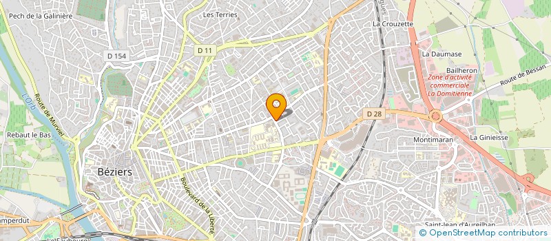 localisation de l'entreprise MADAME NOEMIE SPINA à BEZIERS