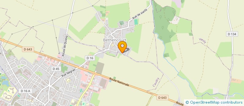 localisation de l'entreprise MADAME NOEMIE STASIAK  BETHENCOURT