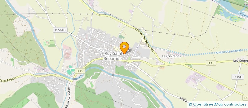 localisation de l'entreprise MADAME NOEMIE STIENNE  LE PUY-SAINTE-REPARADE