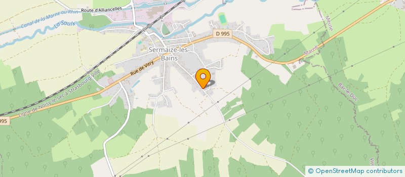 localisation de l'entreprise MADAME NOEMIE TALFUMIER  SERMAIZE-LES-BAINS