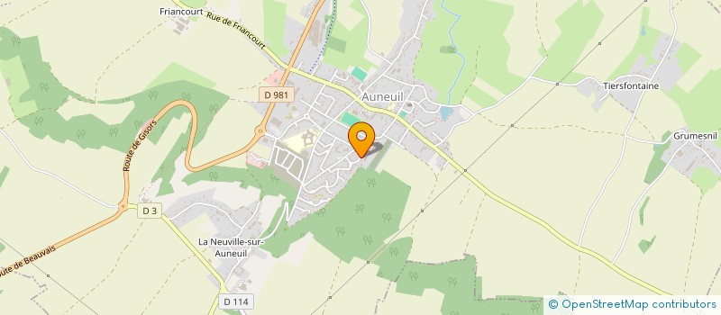 localisation de l'entreprise MADAME NOEMIE TANDA  AUNEUIL