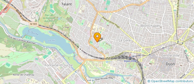 localisation de l'entreprise MADAME NOEMIE TAPIE  DIJON