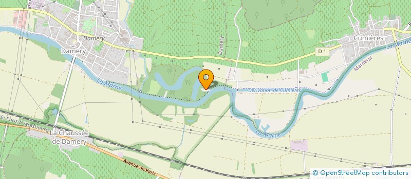 localisation de l'entreprise MADAME NOEMIE THOMAS  DAMERY