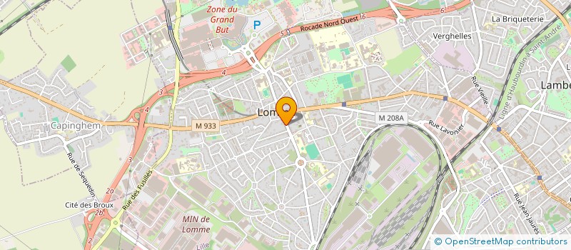 localisation de l'entreprise MADAME NOEMIE THORIS à LILLE