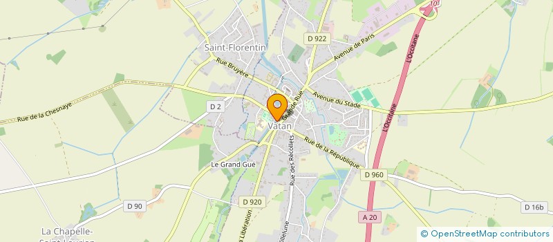 localisation de l'entreprise MADAME NOEMIE THYMIOS à VATAN
