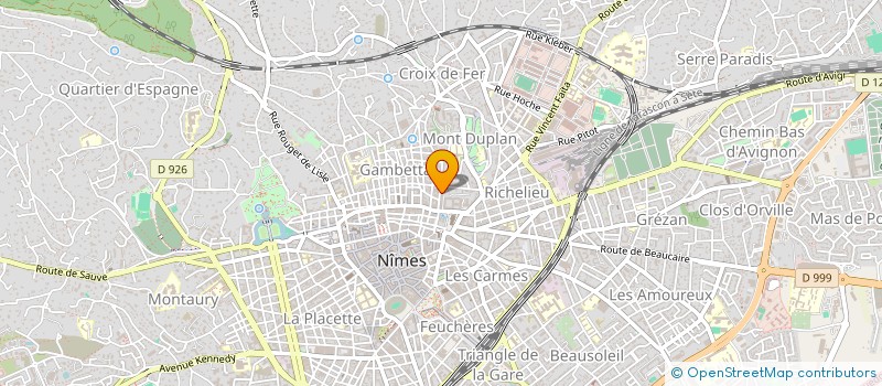 localisation de l'entreprise MADAME NOEMIE TORTOCHOT--MEGNE FOTSO  NIMES