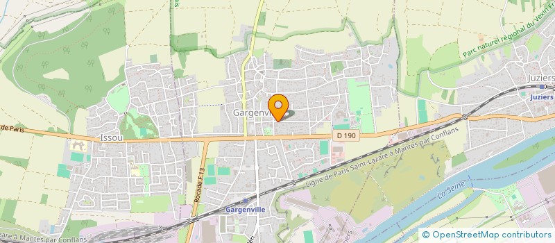 localisation de l'entreprise MADAME NOEMIE TRANCOSO ALVES  GARGENVILLE