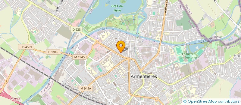 localisation de l'entreprise MADAME NOEMIE VANYPER à ARMENTIERES