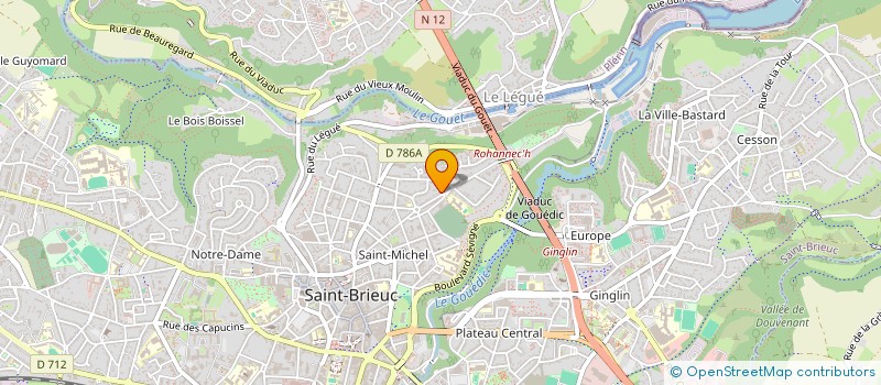 localisation de l'entreprise MADAME NOEMIE VELLY à SAINT-BRIEUC