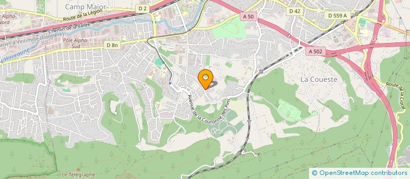 localisation de l'entreprise MADAME NOEMIE VIMENT à AUBAGNE
