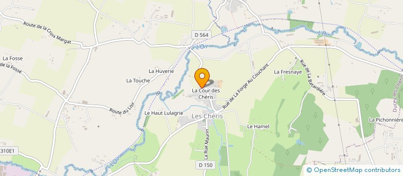 localisation de l'entreprise MADAME NOEMIE VINCENT  LE VAL-SAINT-PERE