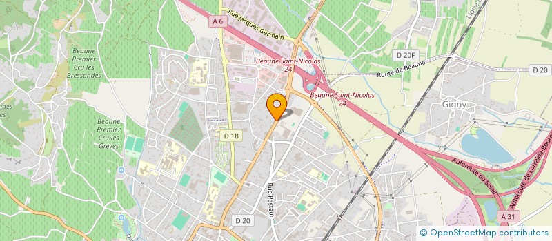 localisation de l'entreprise MADAME NOEMIE VOLONTIER à BEAUNE