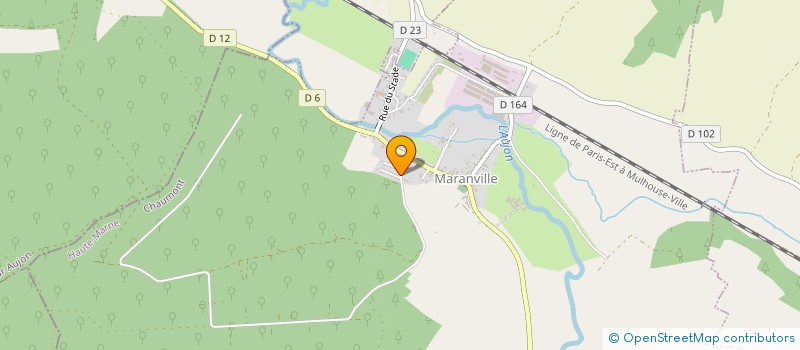 localisation de l'entreprise MADAME NOEMIE VUILLE à MARANVILLE