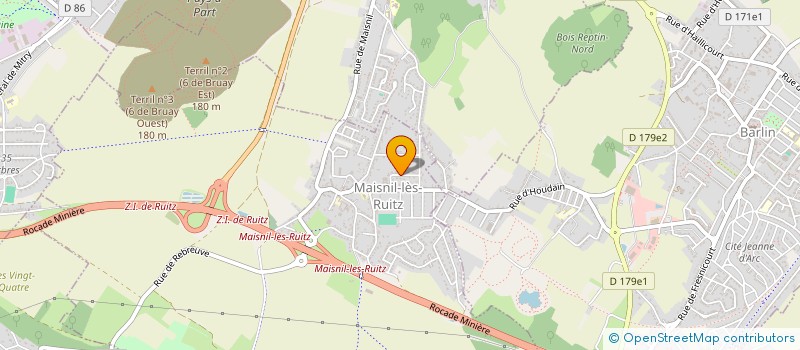 localisation de l'entreprise MADAME NOEMIE WAWRZYNIAK à MAISNIL-LES-RUITZ
