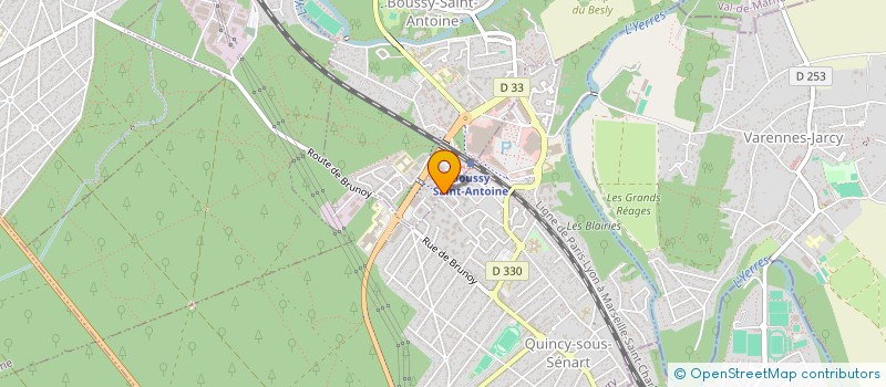 localisation de l'entreprise MADAME NOEMIE YAMODO  BOUSSY-SAINT-ANTOINE