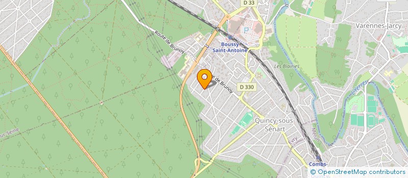 localisation de l'entreprise MADAME NOEMIE ZECLER à QUINCY-SOUS-SENART
