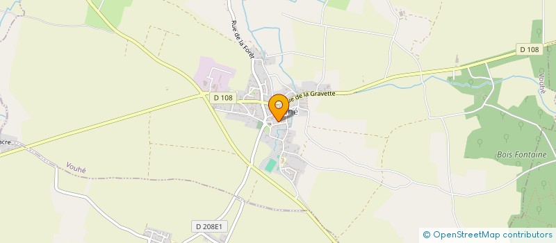 localisation de l'entreprise MADAME NOEMY BITARD  VOUHE