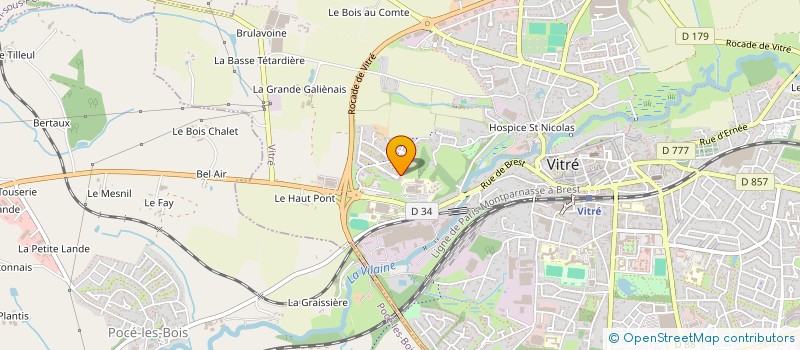 localisation de l'entreprise MADAME NOEMY MAHEO  VITRE