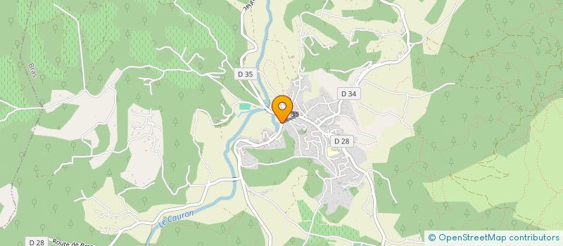 localisation de l'entreprise MADAME NOEMY MILANGUE  BRAS