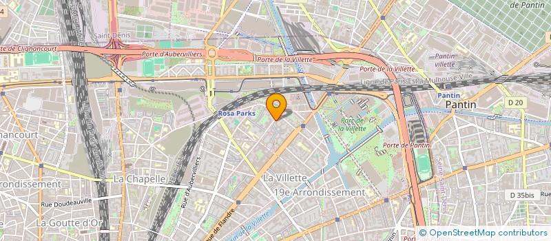 localisation de l'entreprise MADAME NOFOUADE MEITE à PARIS