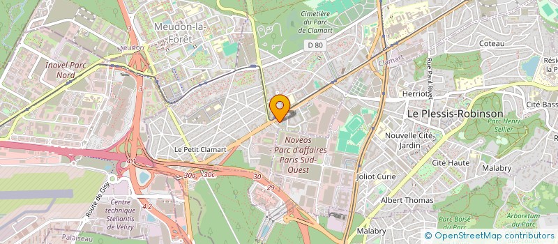 localisation de l'entreprise MADAME NOGOGNALE BAMBA à CLAMART