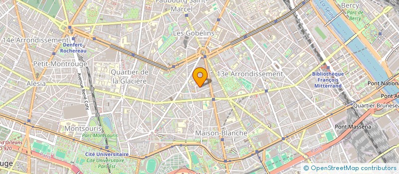 localisation de l'entreprise MADAME NOGOSSIAMI DOSSO  PARIS