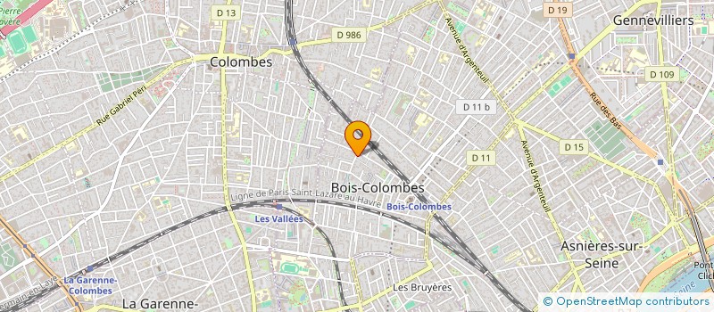 localisation de l'entreprise MADAME NOHA BAJE à BOIS-COLOMBES