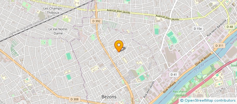localisation de l'entreprise MADAME NOHA BEN HAMMOUDA à BEZONS