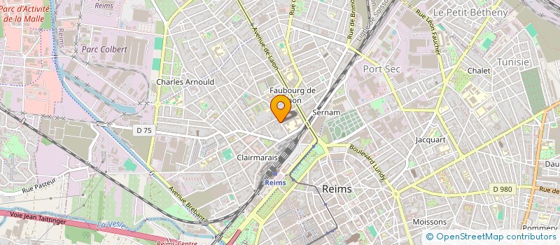 localisation de l'entreprise MADAME NOHAILA BOUINZAL  REIMS