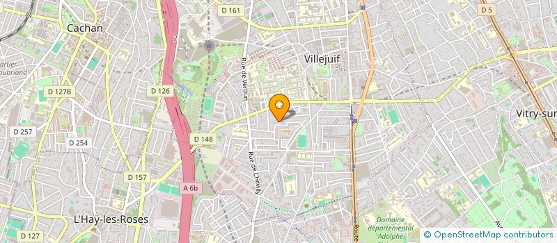 localisation de l'entreprise MADAME NOHEILA GUEDDOURI à VILLEJUIF